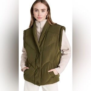 [BLANKNYC] Womens Luxury Clothing Nylon Quilted Vest